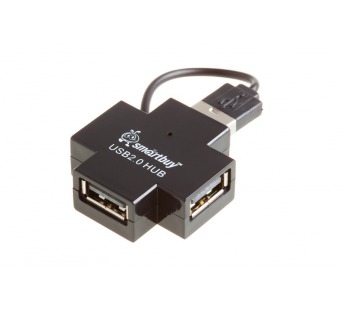 USB HUB Smart Buy SBHA-6900-K  черный#8940