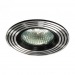 Светильник встраиваемый Feron CD2300 G5.3 (серебро/черный)#75750