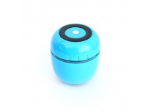 Колонка Mini бочонок (Bluetooth/TF/FM) синяя
