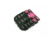 Клавиатура Nokia 2690 Черный с розовым