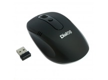 Мышь беспроводная Dialog MROP-03, USB, черная