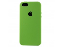 Чехол-накладка - Soft Touch для Apple iPhone 5/iPhone 5S/iPhone SE (green)