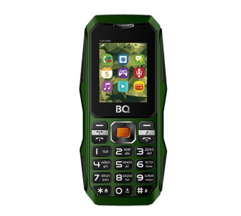 Мобильный телефон BQM-1842 Tank mini Темно-Зеленый#510245