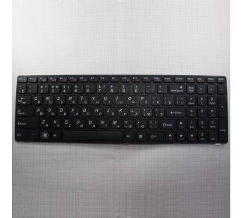 Клавиатура для ноутбука Lenovo IdeaPad V570, B570, G570 черная/с рамкой (23B93-RU)#186400