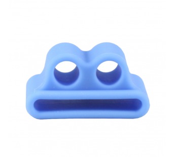 Держатель - силиконовый для наушников Apple AirPods (blue)#187584