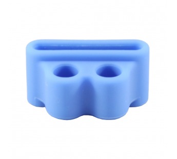 Держатель - силиконовый для наушников Apple AirPods (blue)#187583