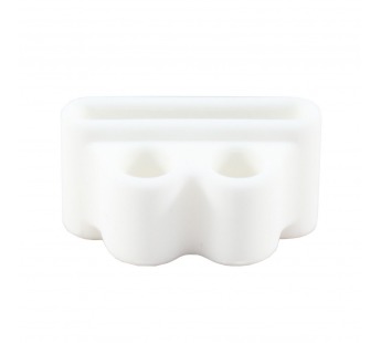Держатель - силиконовый для наушников Apple AirPods (white)#187581