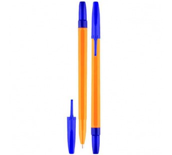 Ручка шар. ATTOMEX 5073919 синяя,0,7мм,желт.корп.#202275