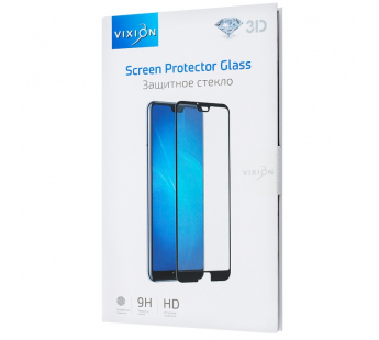 Защитное стекло 3D для Huawei Y5 Prime 2018 (5,45") /Y5 Lite (2018) (черный) (VIXION)#419413