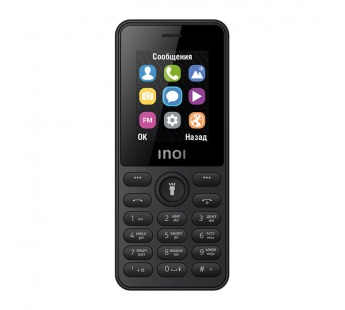                 Мобильный телефон INOI 109 Black (1,8"/0,08МП/1750mAh)#344062