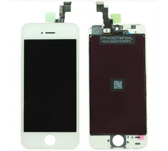 Дисплей iPhone 5S/SE + тачскрин Белый с рамкой (LCD Оригинал/Замененное стекло)#1996011