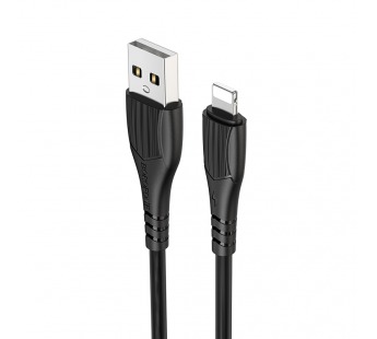 Кабель USB - Apple lightning Borofone BX37 Wieldy (black)#1831392