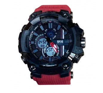 Часы наручные SBAO мужские с силиконовым ремешком (red) (8039)#1601674
