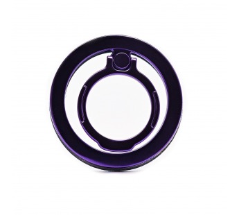 Держатель кольцо (Ring) Popsockets SafeMag металлическое (violet) (222711)#1969134