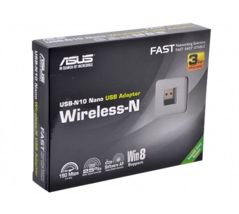 Адаптер Wi-Fi ASUS USB-N10 NANO#146461