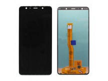 Дисплей для Samsung A750F (A7 2018) в сборе с тачскрином Черный - Оригинал
