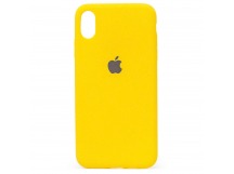 Чехол-накладка - SC176 для Apple iPhone XS Max (yellow)