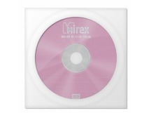 Диск DVD+RW MIREX 4,7 Гб 4x в бумажном конверте с окном (150)