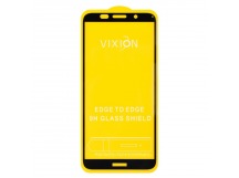 Защитное стекло 6D для Huawei Honor 7A (черный) (VIXION)