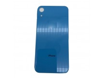 Задняя крышка iPhone XR (c увел. вырезом) Голубая