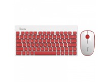                     Беспроводной комплект клавиатура+мышь Smartbuy 220349AG красно-белый 