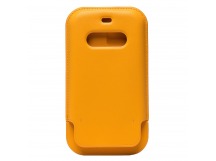 Чехол-конверт - кожаный MSafe для Apple iPhone 12/iPhone 12 Pro (golden orange)