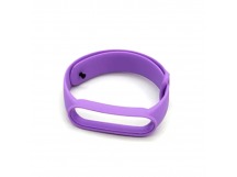 Ремешок Xiaomi Mi Band 5 силиконовый №05 Фиолетовый