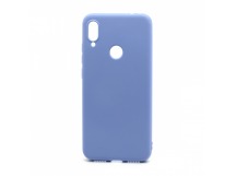 Чехол Silicone Case NEW ERA (накладка/силикон) для Xiaomi Redmi Note 7 голубой