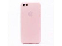Чехол-накладка ORG Full Soft Touch для "Apple iPhone 5/iPhone 5S/iPhone SE" (pink) (115013)