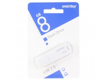 Флеш-накопитель USB 8GB Smart Buy Clue белый