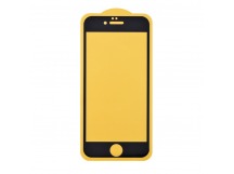 Защитное стекло 6D для iPhone 6/6S (черный) (VIXION) тех пак