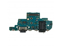 Шлейф для Samsung Galaxy A52/A52 5G/A52s 5G (A525F/A526B/A528B) плата системный разъем/разъем гарнитуры/микрофон - Премиум