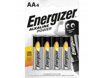 Батарейка AA Energizer Alkaline Power LR6-4BL, шт