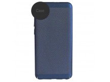                            Чехол пластиковый Xiaomi Redmi Note 4X Soft Touch сеточка синий 