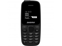 Мобильный телефон Digma Linx A106 (2SIM, фонарик) Черный