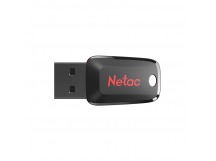 Флеш-накопитель USB 64GB Netac U197 mini чёрный/красный