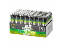 Батарейка AAA Трофи LR03 bulk ENERGY (40) (40/960) (211765)