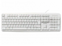 Клавиатура SmartBuy ONE 210, USB, белая, проводная мультимедийная