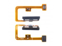 Шлейф для Xiaomi Mi 11 Lite (M2101K9AG) сканер отпечатка пальцев Черный