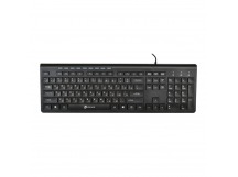 Клавиатура Оклик 480M черный/черный USB slim Multimedia [11.12], шт