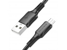 Кабель USB - micro USB BOROFONE BX80 (черный) 1м