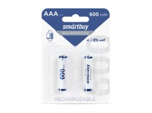 Аккумулятор AAA Smartbuy 600mAh / 2BL (цена за 1шт. блистер 2шт)