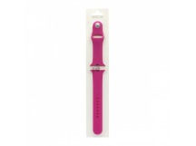 Силиконовый ремешок для часов Sport Band Apple Watch 42/44/45/49  mm розовый (052) S