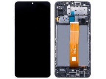Дисплей для Samsung Galaxy M12 (M127F) модуль c рамкой Черный - OR Ref. (SP)