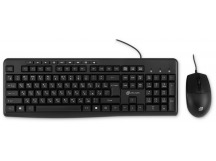 Клавиатура + мышь Оклик S650 клав:черный мышь:черный USB [07.06], шт