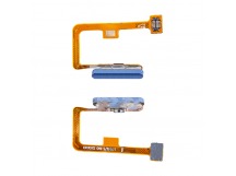 Шлейф для Xiaomi Mi 11 Lite (M2101K9AG) сканер отпечатка пальцев Голубой