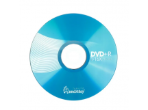 Диск DVD+R Smartbuy 4,7GB 16x CB-10 (цена за 1 шт, упаковка 10 шт)