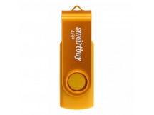 Флеш-накопитель USB 4GB Smart Buy Twist желтый