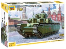 Сборная модель ZVEZDA Советский тяжёлый танк Т-35, 1/72