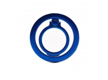 Держатель кольцо (Ring) Popsockets SafeMag металлическое (dark blue) (222712)